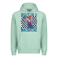Seafoam dont be a basshole Premium Hoodie - MaliasSmallBusiness
