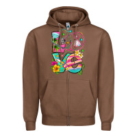Chestnut love summer nurse Zipper Hoodie - texasbilliewilder