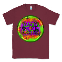 Burgundy teacher monsters earrings Classic Tee - BundleAndBundleShop