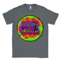 Charcoal Heather teacher monsters earrings Classic Tee - BundleAndBundleShop