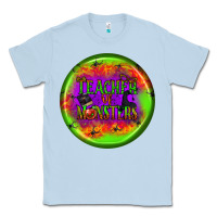 Dusty Blue teacher monsters earrings Classic Tee - BundleAndBundleShop