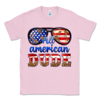 Bubblegum Pink all american dude Classic Tee - texasbilliewilder
