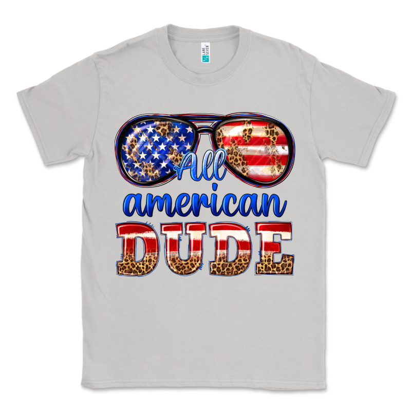 All American Dude Classic Tee by texasbilliewilder | Teevron