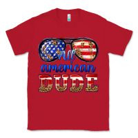 Red all american dude Classic Tee - texasbilliewilder