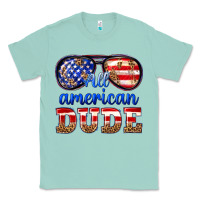 Seafoam all american dude Classic Tee - texasbilliewilder