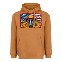 Meerkat firefighter air mask and sunflower Heavyweight Hoodie - HRA Design Shop