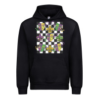 Black mardi gras Urban Hoodie - MaliasSmallBusiness