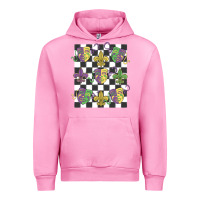 Fuchsia Pink mardi gras Urban Hoodie - MaliasSmallBusiness