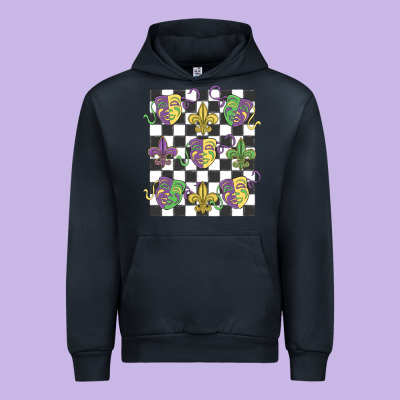 Mardi Gras Urban Hoodie Designed By Maliassmallbusiness