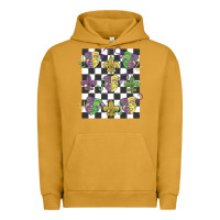Pigment Peanut Butter mardi gras Urban Hoodie - MaliasSmallBusiness