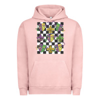 Pigment Salmon mardi gras Urban Hoodie - MaliasSmallBusiness