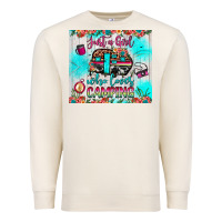 Sandshell just a girl who loves camping Premium Sweatshirt - JahusDesignShop