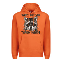 Carrot sweet but will throw hands Premium Hoodie - MaliasSmallBusiness