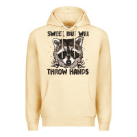 Pina Colada sweet but will throw hands Premium Hoodie - MaliasSmallBusiness