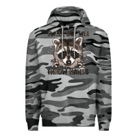 Slate Camo sweet but will throw hands Premium Hoodie - MaliasSmallBusiness