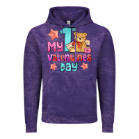 Cloud Purple my first valentines day Vintage Hoodie - AdoDesignShop