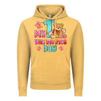 Vintage Mustard my first valentines day Vintage Hoodie - AdoDesignShop