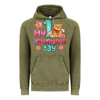 Vintage Olive my first valentines day Vintage Hoodie - AdoDesignShop