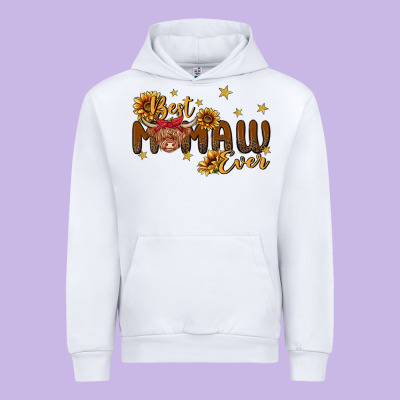 Best Mamaw Ever Cow Urban Hoodie Designed By Maliassmallbusiness