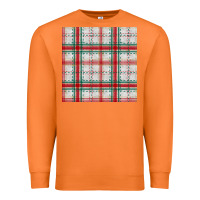 Carrot christmas plaid seamless pattern Premium Sweatshirt - BundleAndBundleShop
