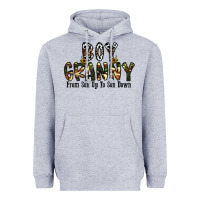 Heather Grey boy granny from son up to sondown Heavyweight Hoodie - CowhideDigitalArt