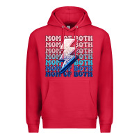 Cardinal mom of both boy and girl Premium Hoodie - MaliasSmallBusiness