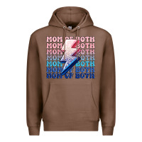 Chestnut mom of both boy and girl Premium Hoodie - MaliasSmallBusiness
