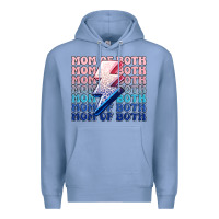 Colony Blue mom of both boy and girl Premium Hoodie - MaliasSmallBusiness