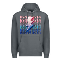 Rock mom of both boy and girl Premium Hoodie - MaliasSmallBusiness