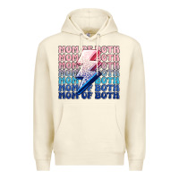 Sandshell mom of both boy and girl Premium Hoodie - MaliasSmallBusiness