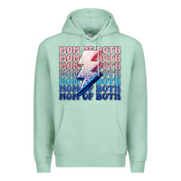 Seafoam mom of both boy and girl Premium Hoodie - MaliasSmallBusiness