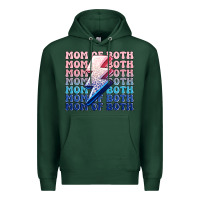Sports Green mom of both boy and girl Premium Hoodie - MaliasSmallBusiness