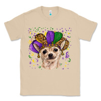 Mushroom mardi gras hat chihuahua Classic Tee - RanaPortraitStore