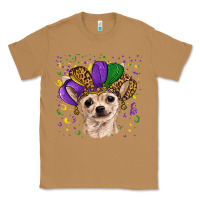 Toasted Coconut mardi gras hat chihuahua Classic Tee - RanaPortraitStore