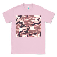Bubblegum Pink milky camouflage Classic Tee - BarkalooDesign