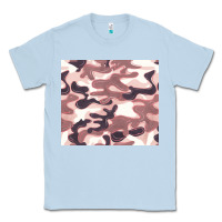 Dusty Blue milky camouflage Classic Tee - BarkalooDesign