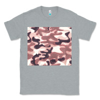 Heather Grey milky camouflage Classic Tee - BarkalooDesign