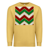 Antique Gold christmas stripes seamless pattern Premium Sweatshirt - BundleAndBundleShop