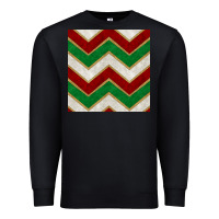 Black christmas stripes seamless pattern Premium Sweatshirt - BundleAndBundleShop