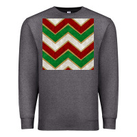 Charcoal Heather christmas stripes seamless pattern Premium Sweatshirt - BundleAndBundleShop