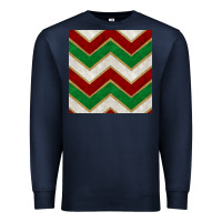 Navy christmas stripes seamless pattern Premium Sweatshirt - BundleAndBundleShop