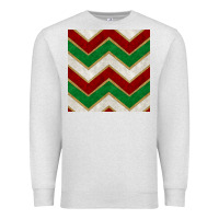 Oatmeal Heather christmas stripes seamless pattern Premium Sweatshirt - BundleAndBundleShop
