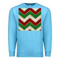 Christmas Stripes Seamless Pattern Premium Sweatshirt | Teevron