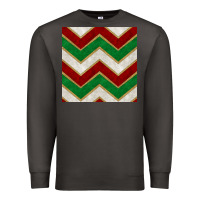 Smoke christmas stripes seamless pattern Premium Sweatshirt - BundleAndBundleShop