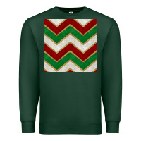 Sports Green christmas stripes seamless pattern Premium Sweatshirt - BundleAndBundleShop