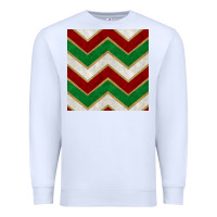 White christmas stripes seamless pattern Premium Sweatshirt - BundleAndBundleShop