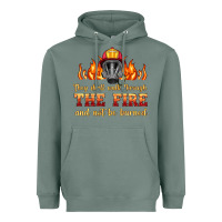 Sage the fire with firefighter air mask Heavyweight Hoodie - HRA Design Shop