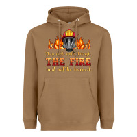 Toasted Coconut the fire with firefighter air mask Heavyweight Hoodie - HRA Design Shop