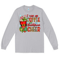 Moon Dust i run on coffee and christmas cheer Long Sleeve Tee - Zillion Design Studio
