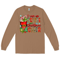 Toasted Coconut i run on coffee and christmas cheer Long Sleeve Tee - Zillion Design Studio